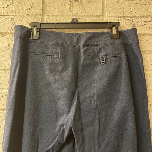 In the Now Linen Blend Lightweight Blue Pants Size 10 - Picture 5 of 10